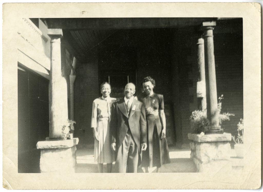 Grace Allen, Rev. Preston Allen, Sr., and Vernetta Allen