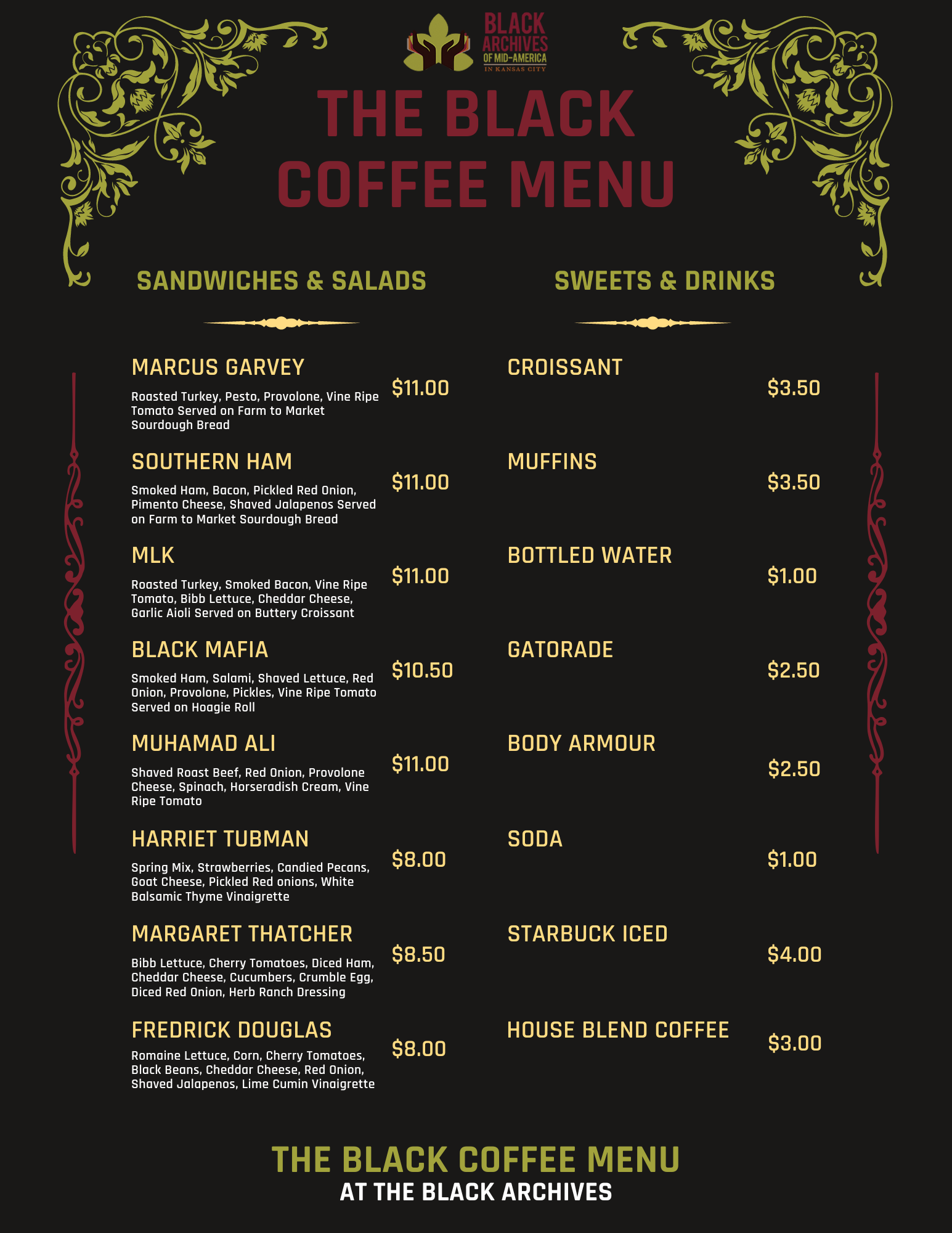 Coffee Shop Black Archives of MidAmerica in Kansas City